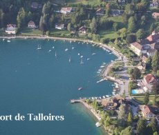 PORT TALLOIRES vue aerienne