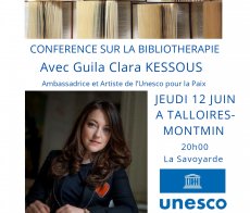 Affiche BIBLIOTHERAPIE Guila Clara KESSOUS