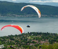 Bornes to Fly Talloires compétition marche et vol