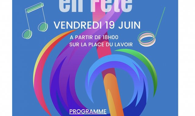 affiche MUSIQUE EN FETE